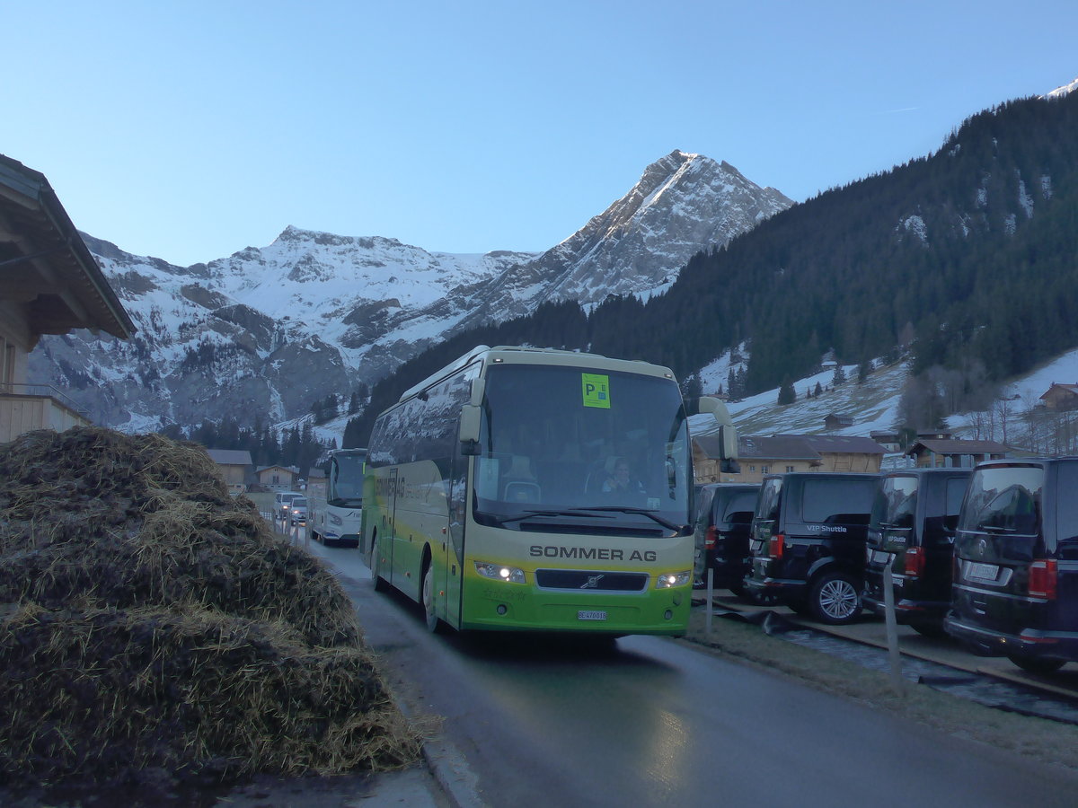 (213'512) - Sommer, Grnen - BE 470'018 - Volvo am 11. Januar 2020 in Adelboden, Weltcup