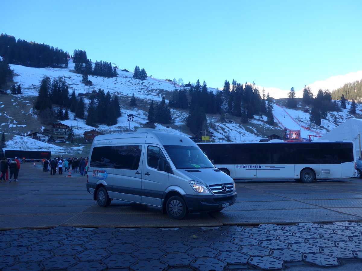 (213'520) - Ott, Steffisburg - BE 625'230 - Mercedes am 11. Januar 2020 in Adelboden, Weltcup