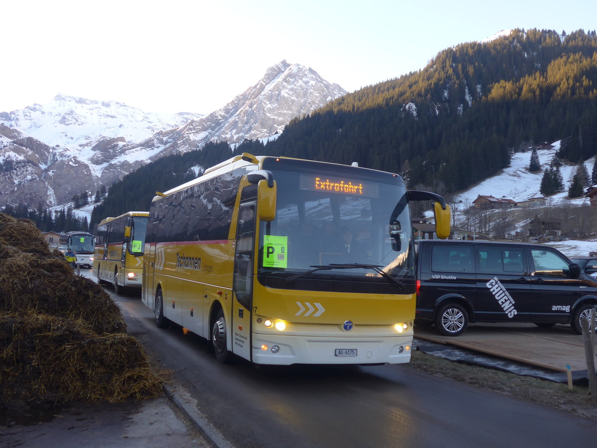 (213'531) - Tschannen, Zofingen - Nr. 17/AG 6175 - Temsa am 11. Januar 2020 in Adelboden, Weltcup