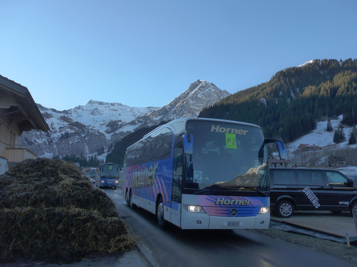 (213'534) - Horner, Tafers - Nr. 1/FR 300'501 - Mercedes am 11. Januar 2020 in Adelboden, Weltcup