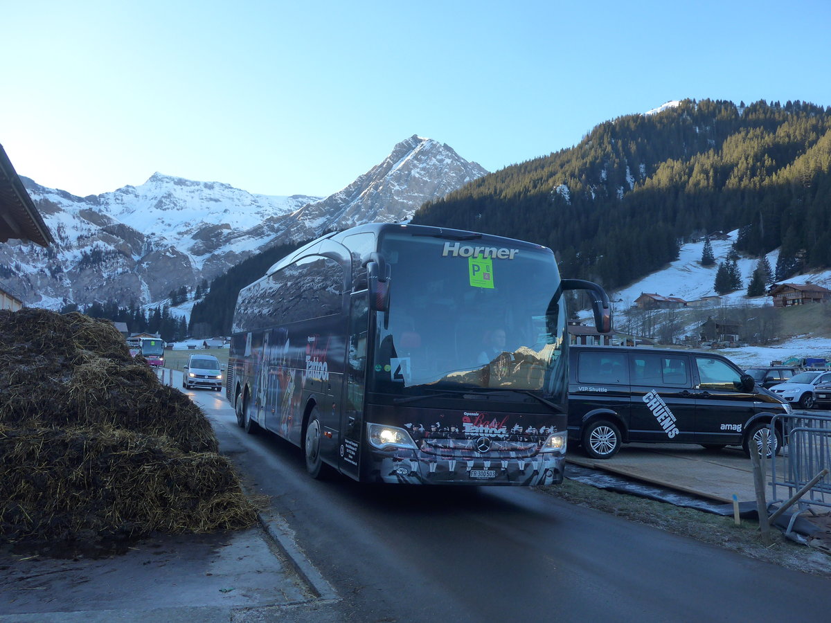 (213'544) - Horner, Tafers - Nr. 3/FR 300'503 - Mercedes am 11. Januar 2020 in Adelboden, Weltcup