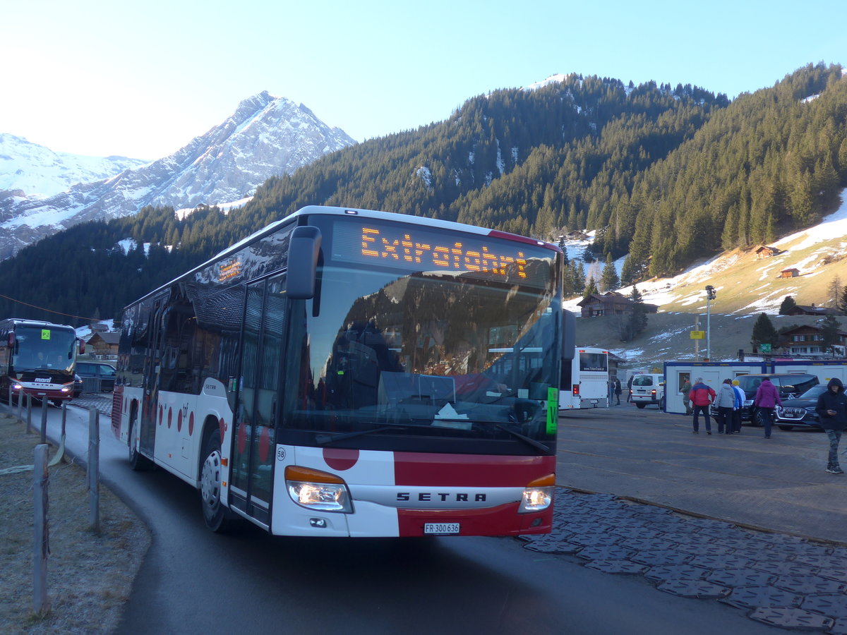 (213'570) - Wieland, Murten - Nr. 58/FR 300'636 - Setra am 11. Januar 2020 in Adelboden, Weltcup