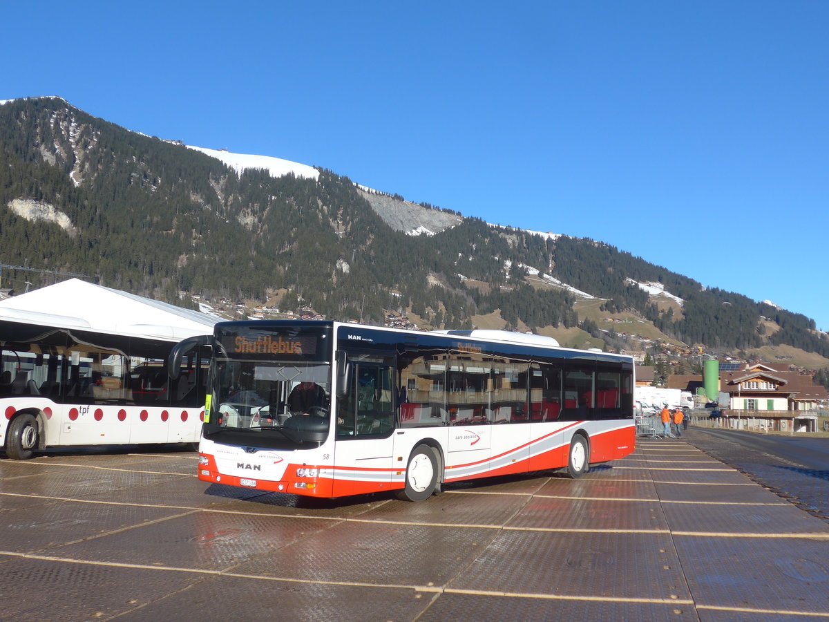 (213'587) - ASm Langenthal - Nr. 58/BE 571'458 - MAN am 11. Januar 2020 in Adelboden, Weltcup