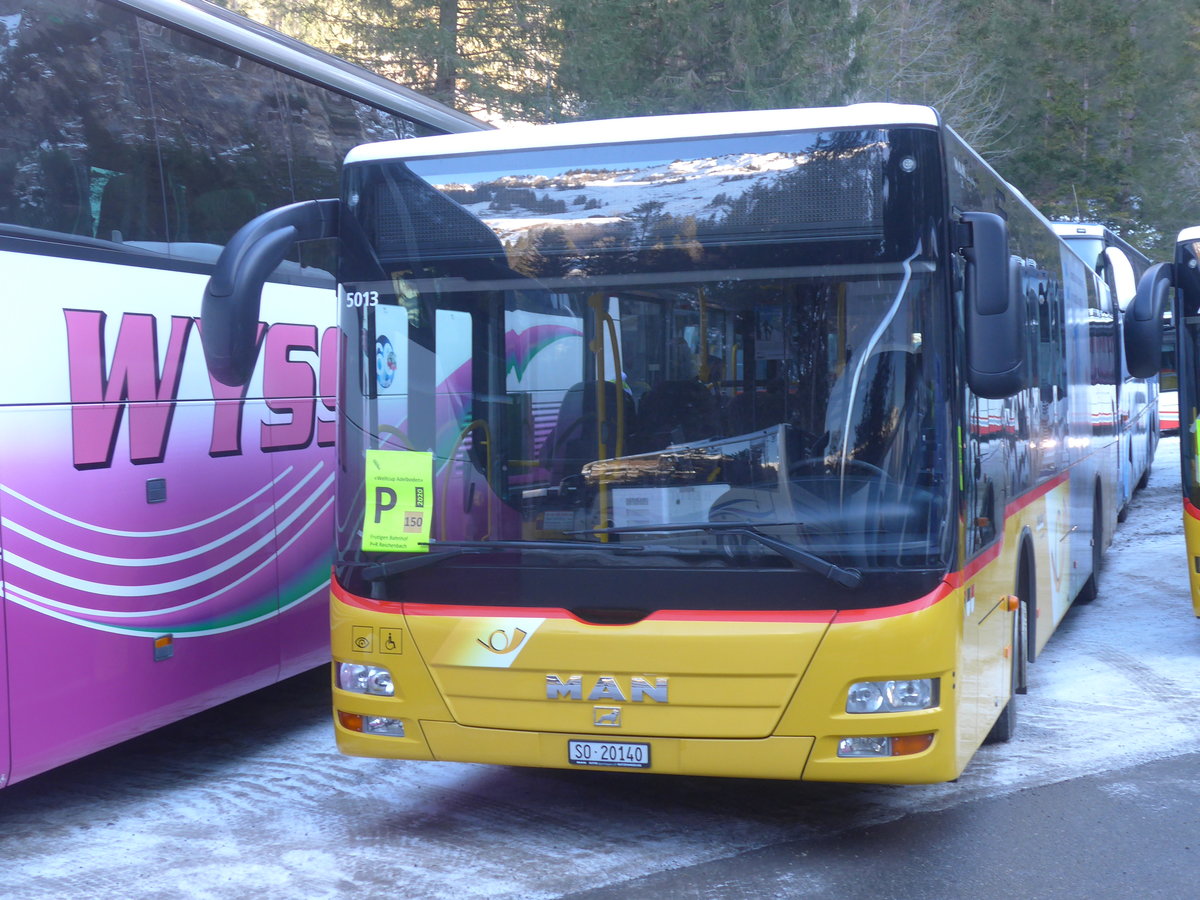 (213'623) - Steiner, Messen - SO 20'140 - MAN am 11. Januar 2020 in Adelboden, Unter dem Birg