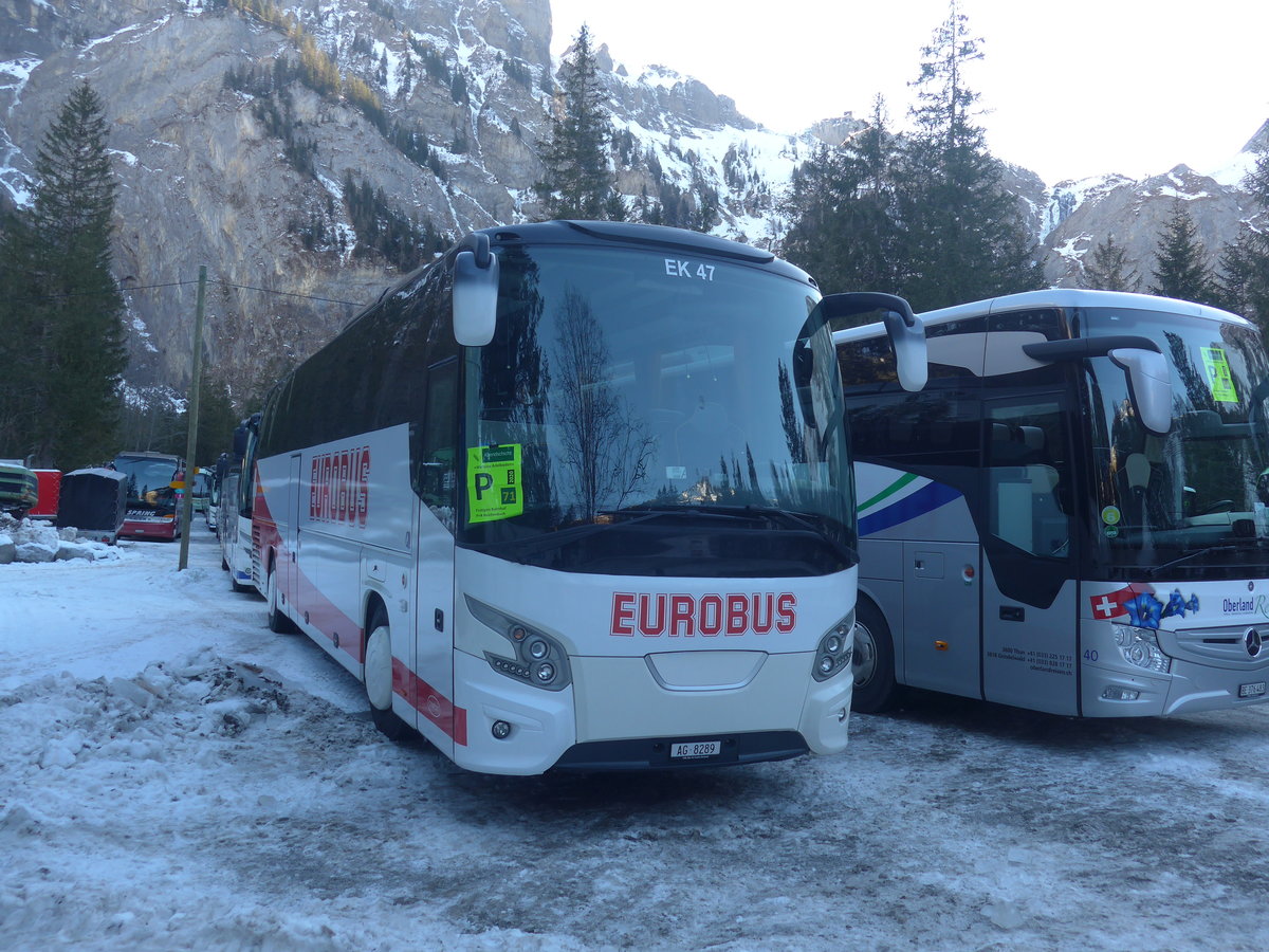 (213'652) - Knecht, Windisch - Nr. 47/AG 8289 - VDL am 11. Januar 2020 in Adelboden, Unter dem Birg