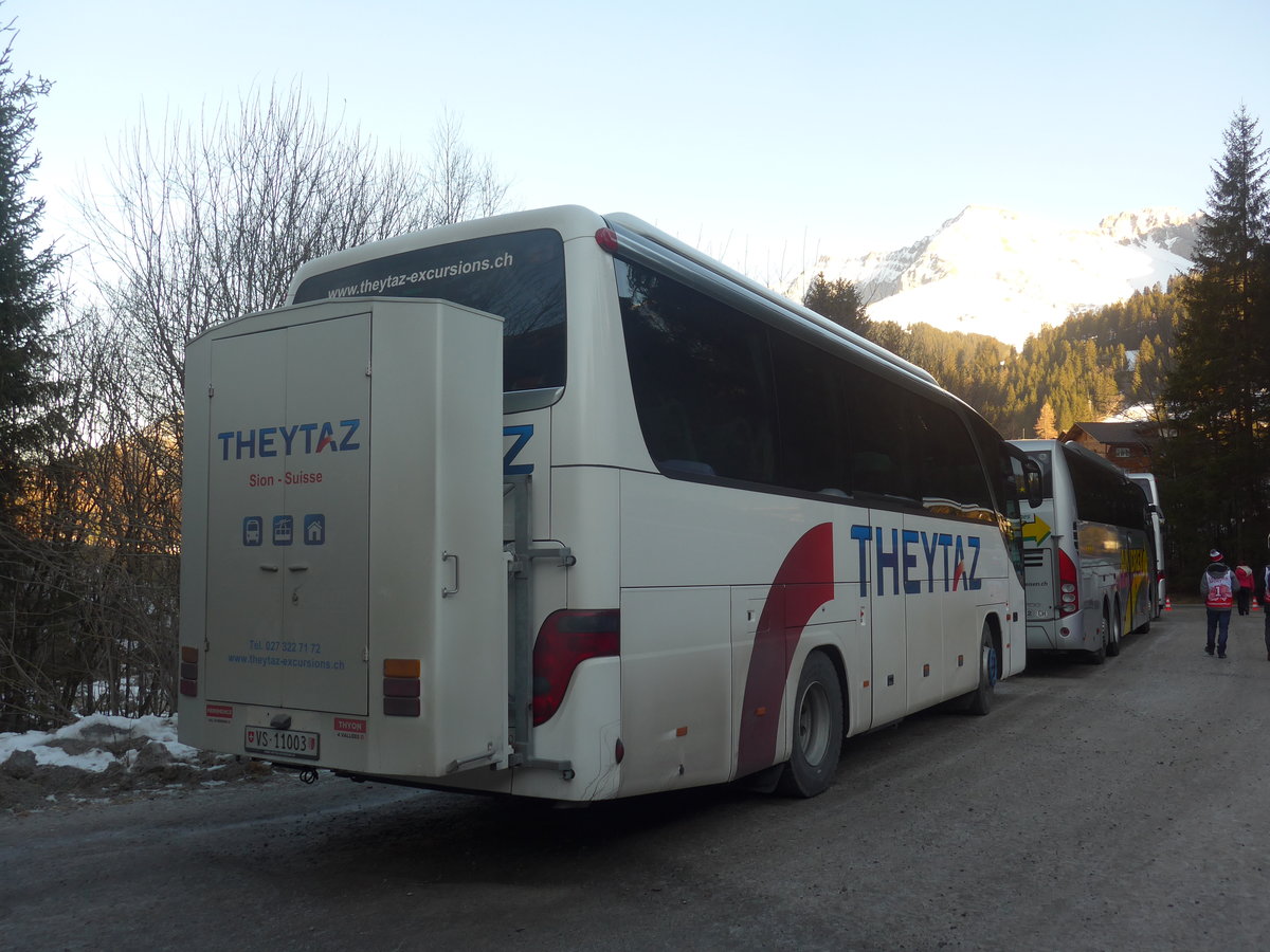 (213'687) - Theytaz, Sion - VS 11'003 - Setra am 11. Januar 2020 in Adelboden, ASB