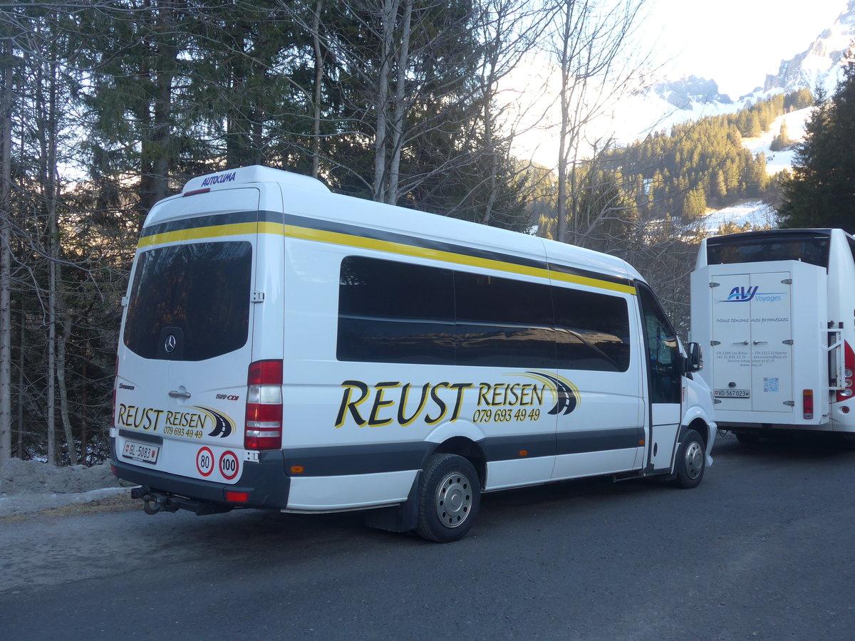 (213'690) - Reust, Mollis - GL 5083 - Mercedes am 11. Januar 2020 in Adelboden, ASB