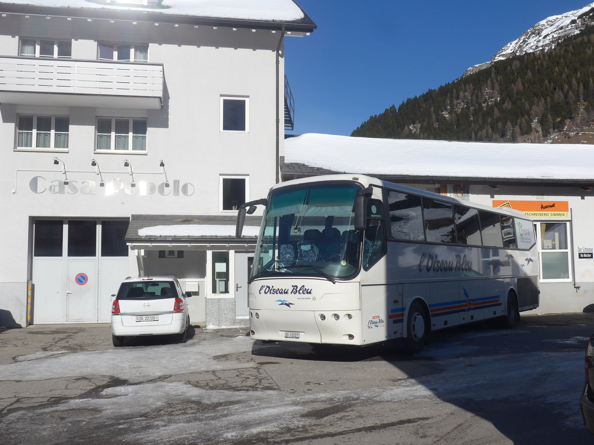 (214'154) - L'Oiseau Bleu, Sierre - VS 11'227 - Bova am 9. Februar 2020 in Andermatt, Casa Popolo