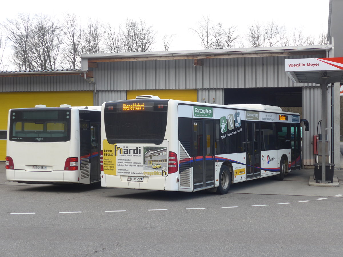 (214'419) - Voegtlin-Meyer, Brugg - Nr. 119/AG 18'562 - Mercedes am 18. Februar 2020 in Brugg, Garage