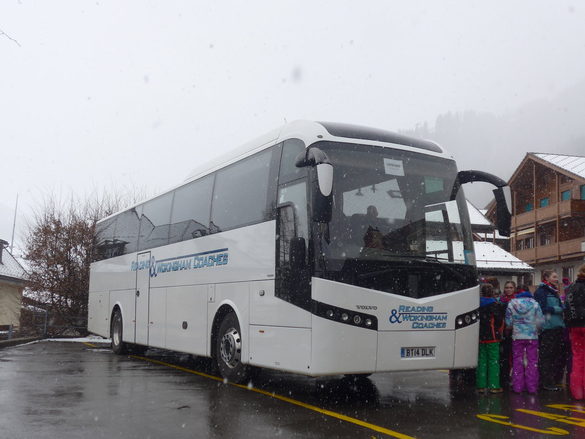 (214'482) - Aus England: Reading&Wokingham, Wokingham - BT14 DLK - Volvo am 19. Februar 2020 in Adelboden, Landstrasse 