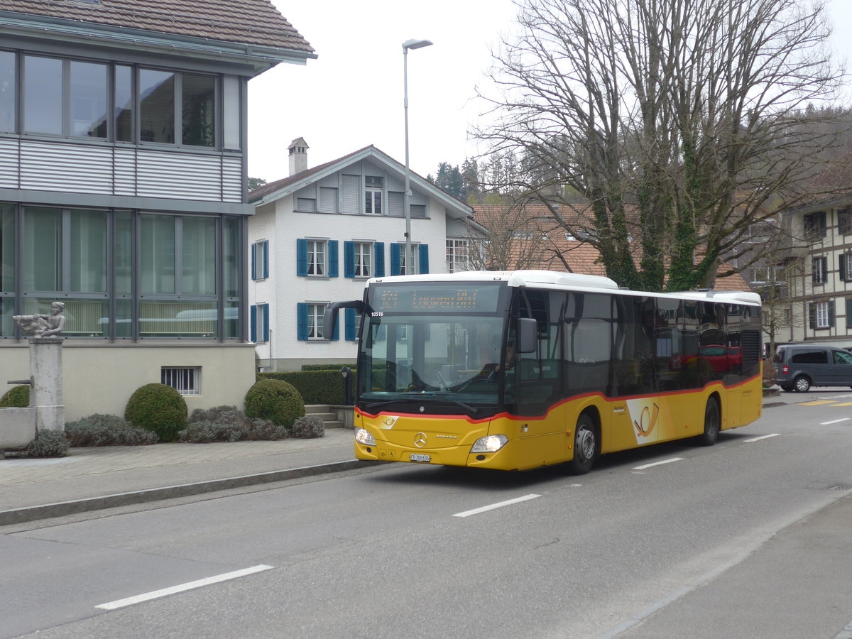 (215'391) - Wieland, Murten - FR 300'634 - Mercedes am 22. Mrz 2020 in Laupen, Murtenstrasse