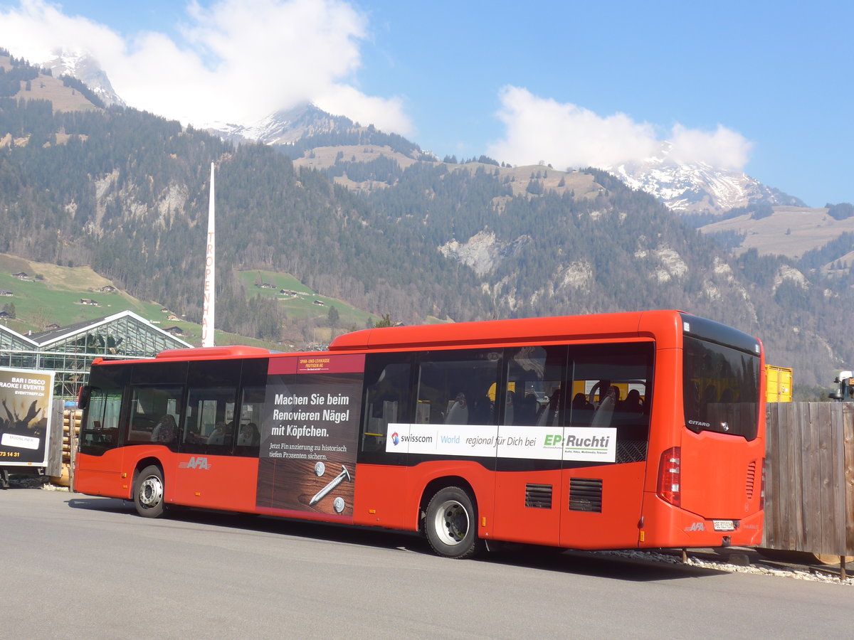 (215'514) - AFA Adelboden - Nr. 96/BE 823'926 - Mercedes am 25. Mrz 2020 in Frutigen, Garage