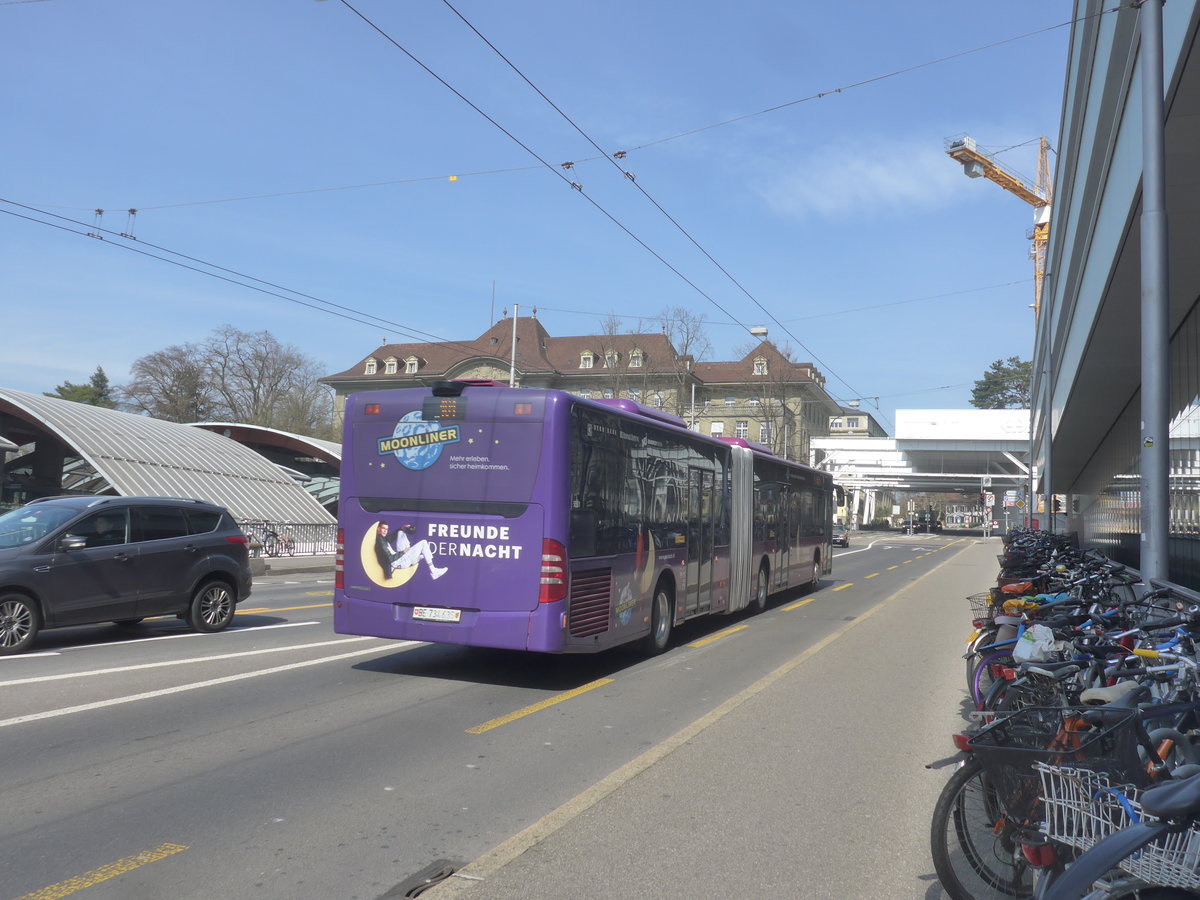 (215'585) - PostAuto Bern - Nr. 635/BE 734'685 - Mercedes am 27. Mrz 2020 in Bern, Schanzenstrasse