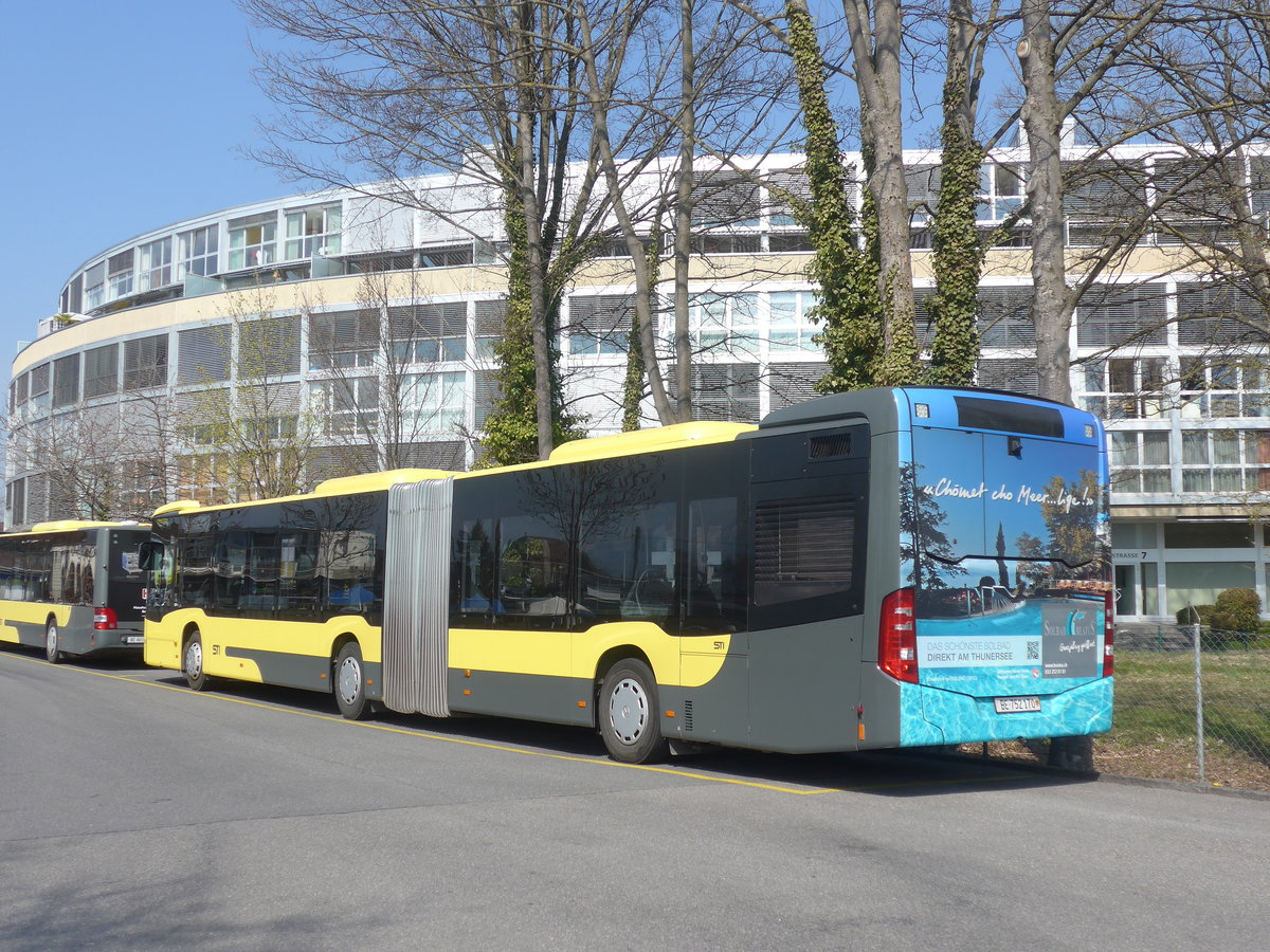 (215'637) - STI Thun - Nr. 170/BE 752'170 - Mercedes am 28. Mrz 2020 bei der Schifflndte Thun