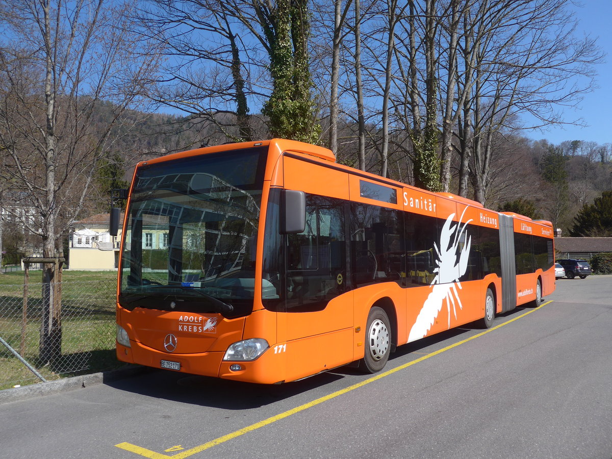 (215'776) - STI Thun - Nr. 171/BE 752'171 - Mercedes am 1. April 2020 bei der Schifflndte Thun