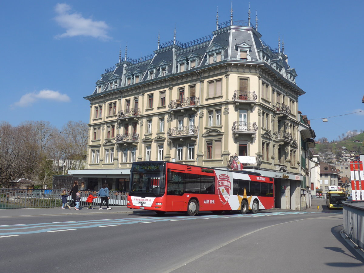 (215'804) - STI Thun - Nr. 149/BE 801'149 - MAN am 2. April 2020 in Thun, Allmendbrcke