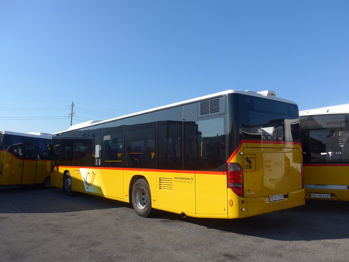 (215'874) - Flck, Brienz - Nr. 8/BE 643'926 - Setra am 4. April 2020 in Kerzers, Interbus