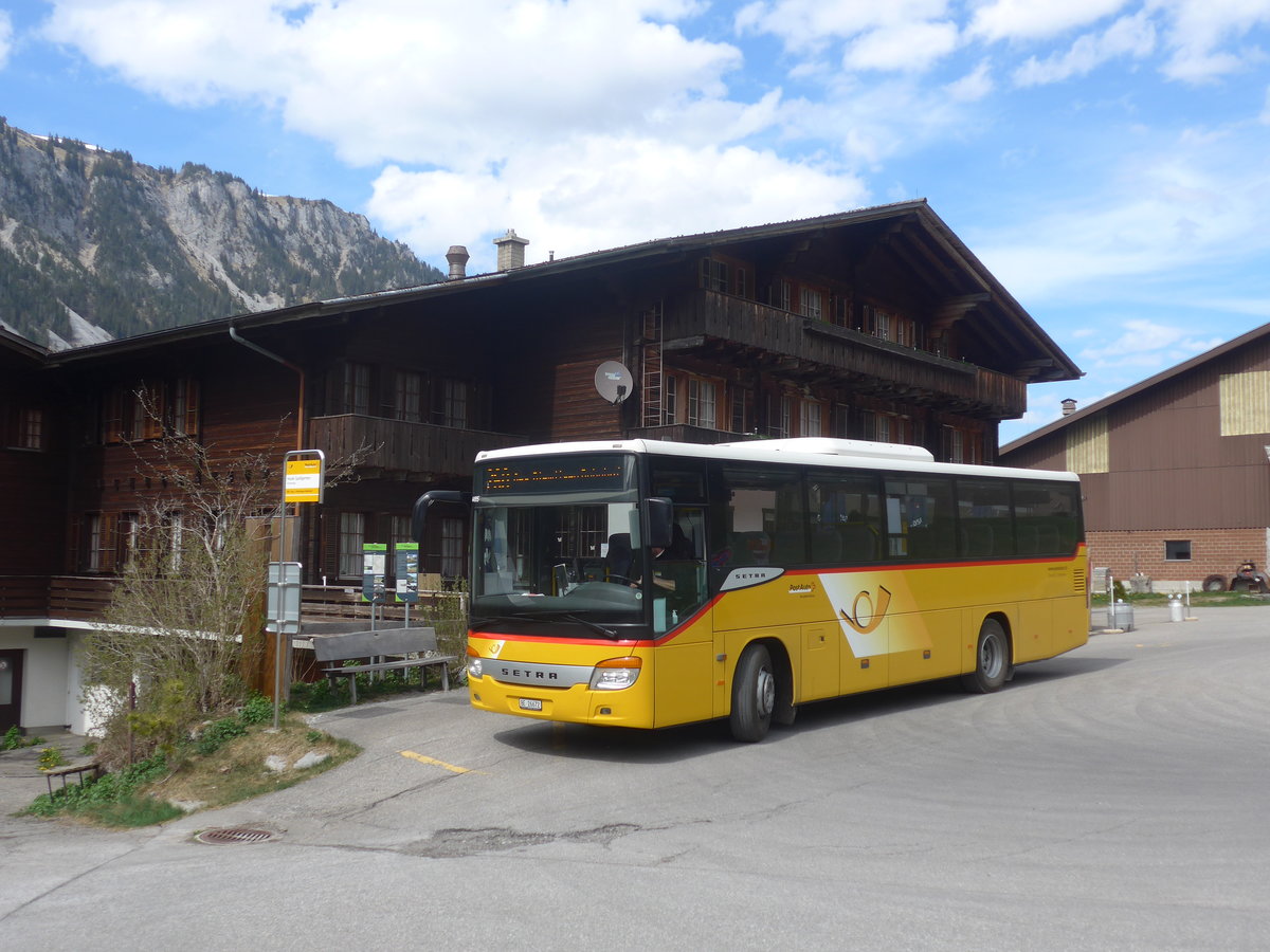 (216'189) - Spring, Schwenden - BE 26'672 - Setra am 17. April 2020 in Grimmialp, Hotel Spillgerten