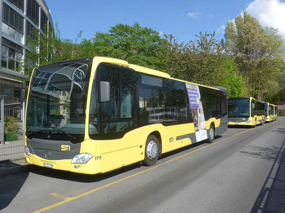 (216'3939) - STI Thun - Nr. 179/BE 752'179 - Mercedes am 22. April 2020 bei der Schifflndte Thun