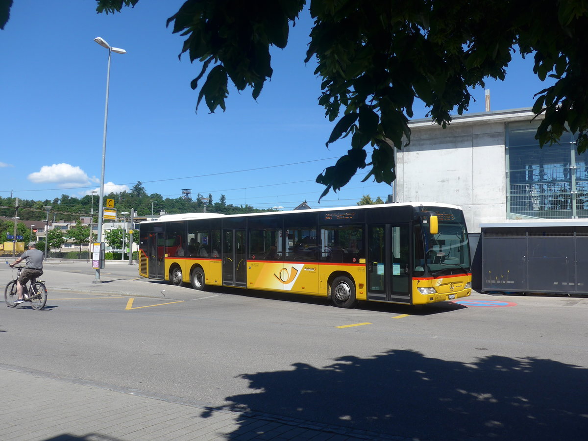 (217'174) - AVA Biel - Nr. 3/BE 26'613 - Mercedes am 21. Mai 2020 beim Bahnhof Lyss