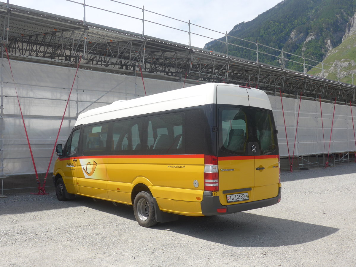 (217'244) - PostAuto Ostschweiz - TG 103'556 - Mercedes (ex Postautobetriebe Unteres Toggenburg, Ltisburg) am 23. Mai 2020 in Chur, Garage Obere Au