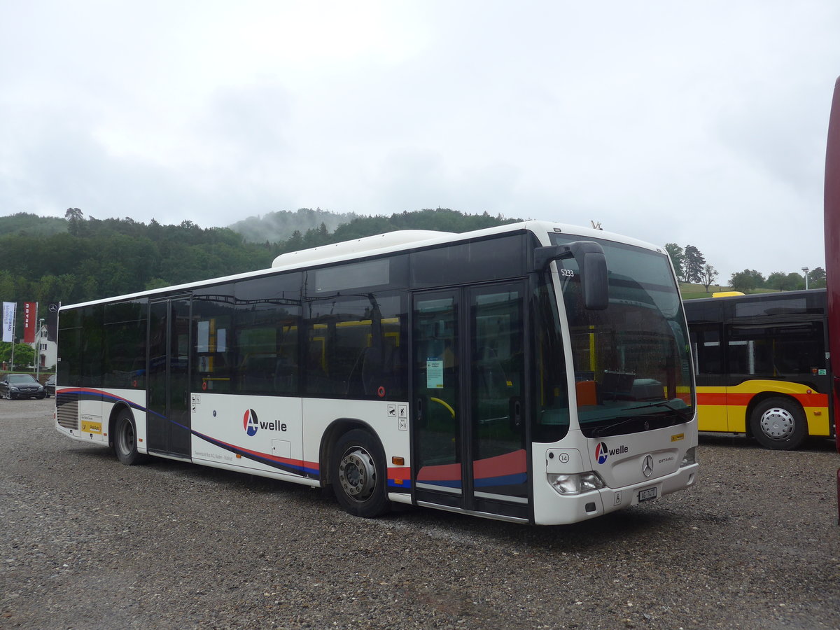 (217'269) - Twerenbold, Baden - Nr. 14/AG 7477 - Mercedes (ex Geissmann, Mellingen Nr. 14) am 23. Mai 2020 in Winterthur, EvoBus