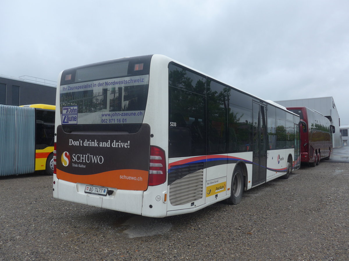 (217'272) - Twerenbold, Baden - Nr. 14/AG 7477 - Mercedes (ex Geissmann, Mellingen Nr. 14) am 23. Mai 2020 in Winterthur, EvoBus