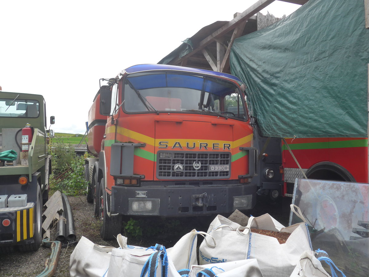 (217'699) - N�ssli, Agasul - Saurer am 8. Juni 2020 in Agasul, Garage