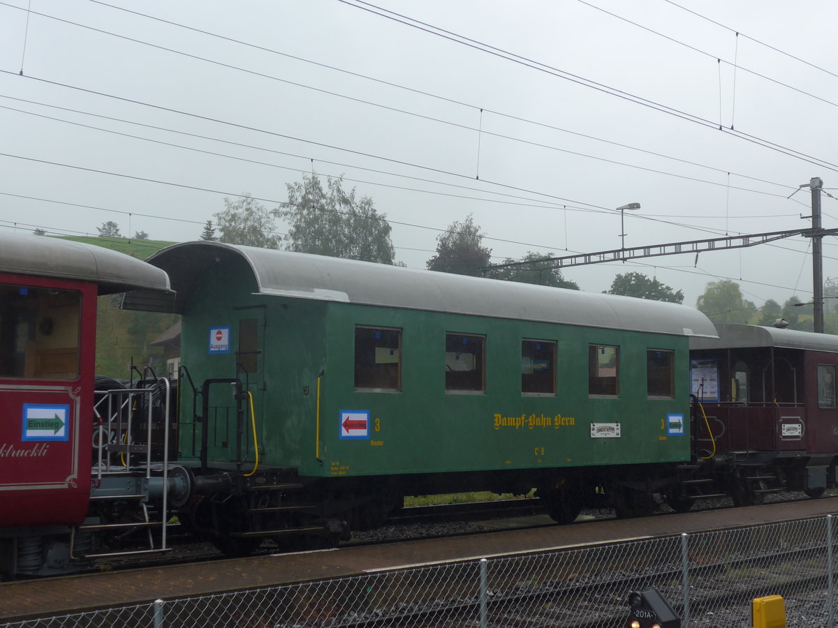 (217'936) - DBB-Personenwagen am 14. Juni 2020 im Bahnhof Sumiswald-Gr�nen
