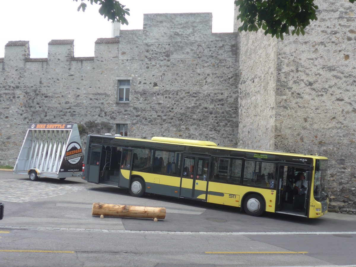 (218'052) - STI Thun - Nr. 152/BE 801'152 - MAN am 20. Juni 2020 in Thun, Berntorplatz