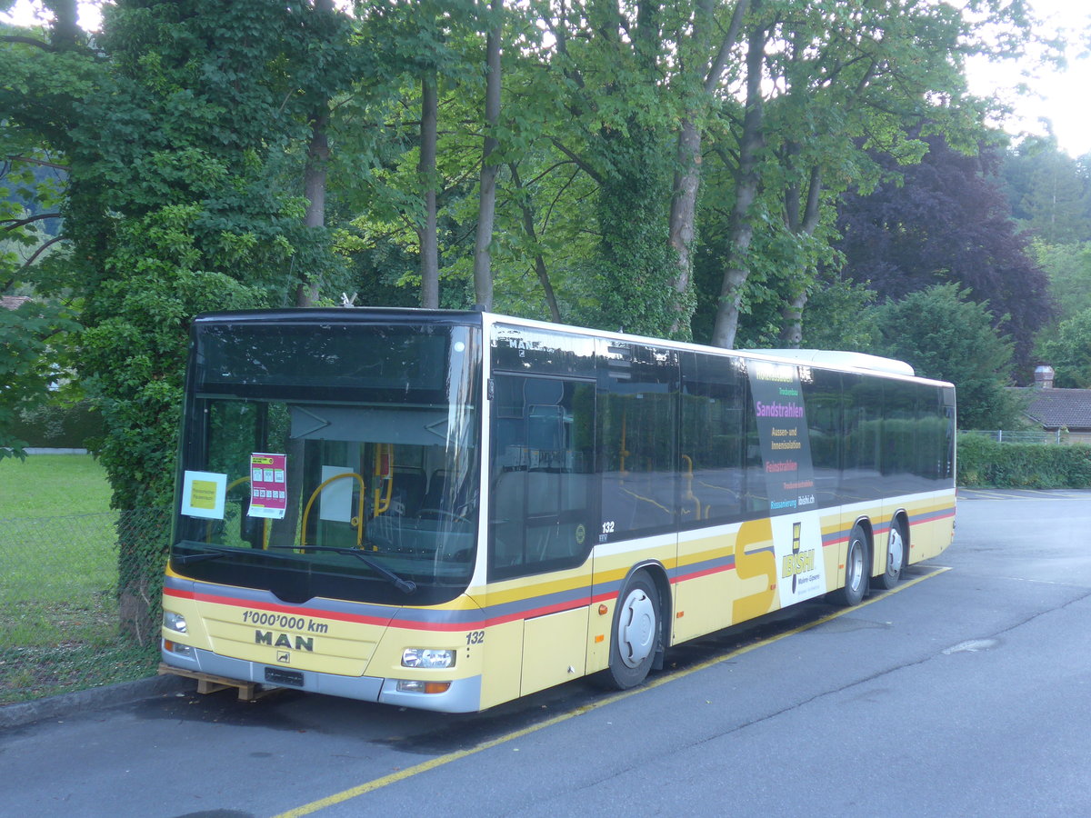 (218'060) - STI Thun - Nr. 132 - MAN am 21. Juni 2020 bei der Schifflndte Thun