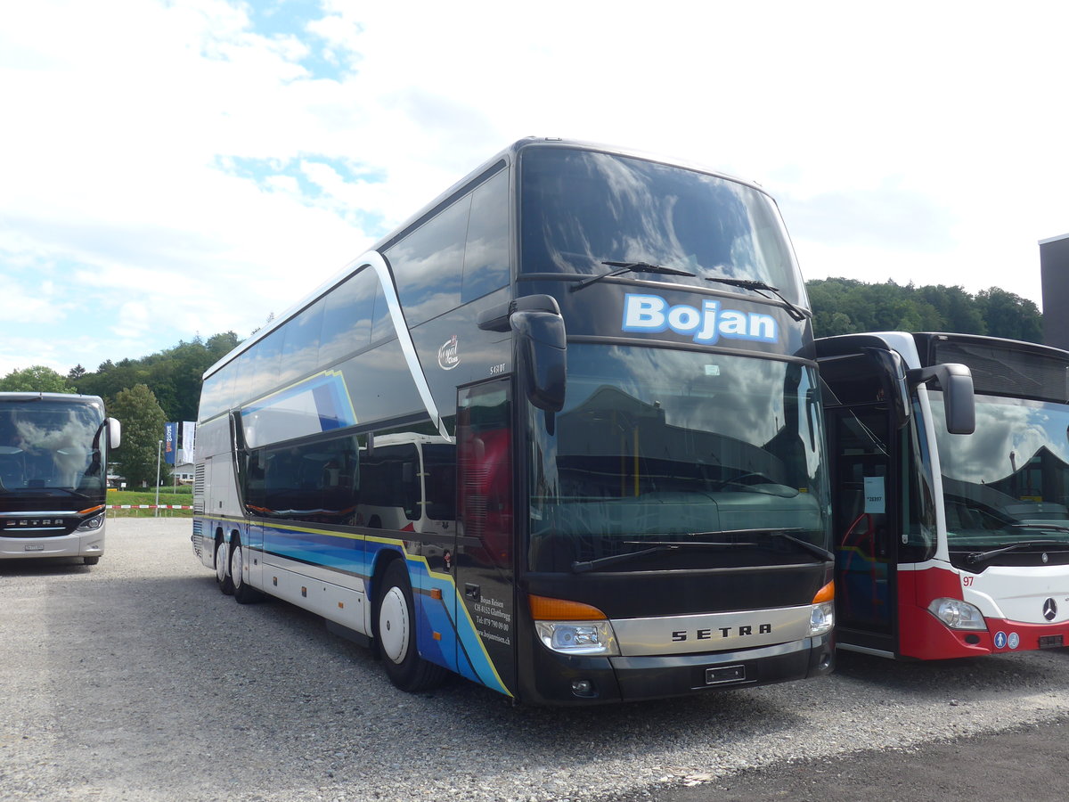 (218'244) - Bojan, Glattbrugg - (ZH 764'641) - Setra am 28. Juni 2020 in Winterthur, EvoBus