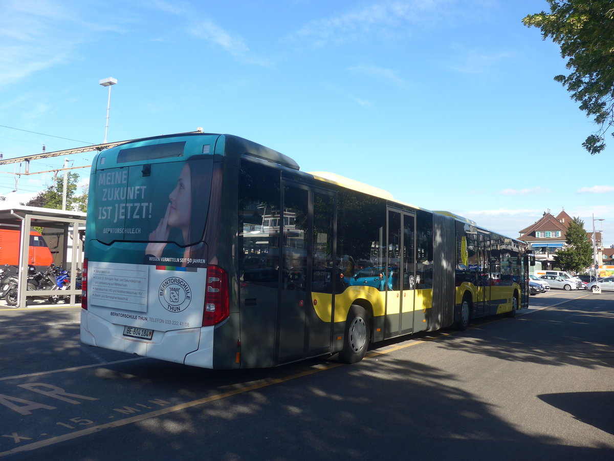 (218'499) - STI Thun - Nr. 184/BE 804'184 - Mercedes am 6. Juli 2020 in Thun, CarTerminal