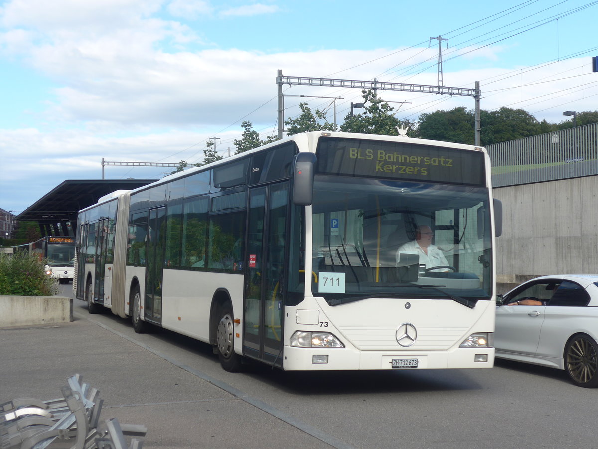 (218'597) - Welti-Furrer, Bassersdorf - Nr. 73/ZH 712'673 - Mercedes (ex Nr. 97) am 6. Juli 2020 beim Bahnhof Bern Brnnen Westside