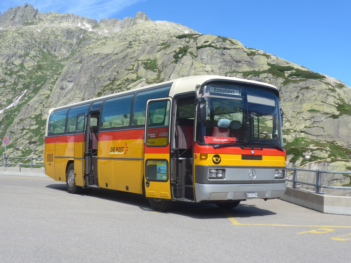 (218'644) - Buzzi, Bern - BE 910'789 - Mercedes (ex Mattli, Wassen) am 12. Juli 2020 in Grimsel, Hospiz