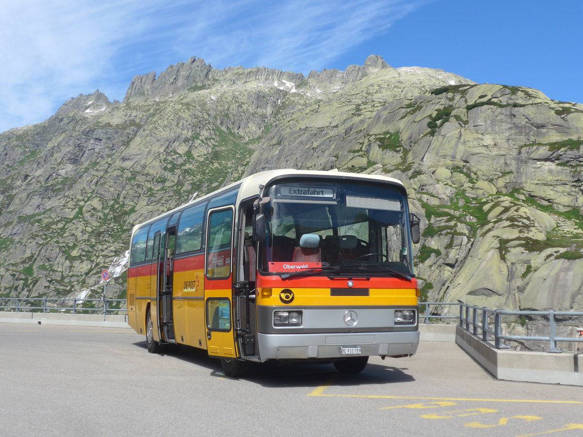 (218'645) - Buzzi, Bern - BE 910'789 - Mercedes (ex Mattli, Wassen) am 12. Juli 2020 in Grimsel, Hospiz