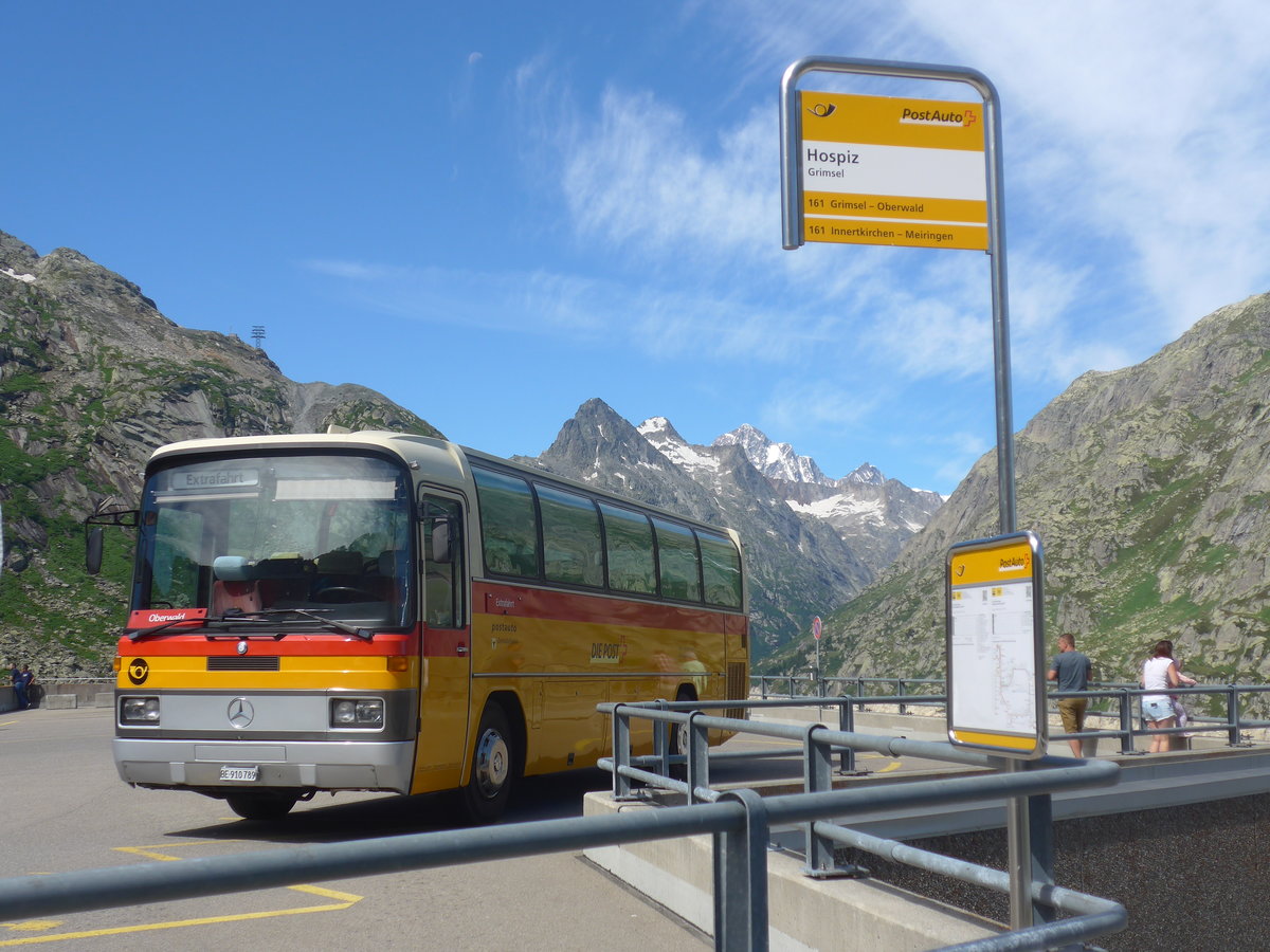 (218'648) - Buzzi, Bern - BE 910'789 - Mercedes (ex Mattli, Wassen) am 12. Juli 2020 in Grimsel, Hospiz