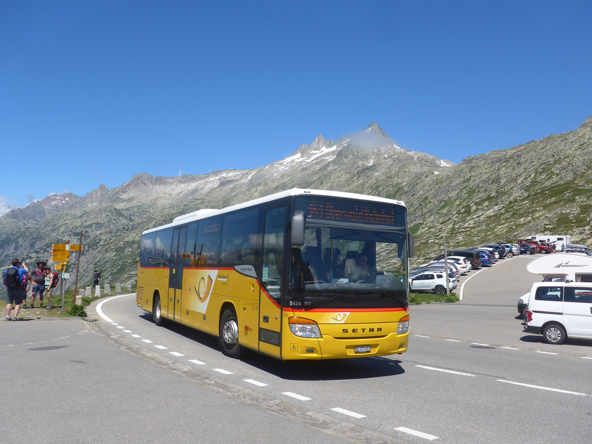 (218'677) - PostAuto Bern - Nr. 73/BE 171'453 - Setra (ex AVG Meiringen Nr. 73) am 12. Juli 2020 auf dem Grimselpass