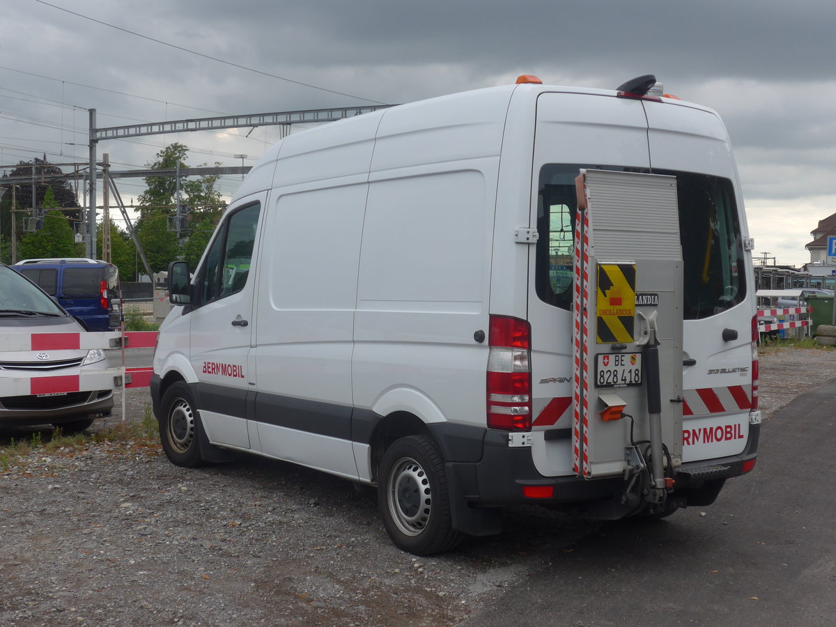 (218'729) - Bernmobil, Bern - BE 828'418 - Mercedes am 17. Juli 2020 in Thun, Rosenau