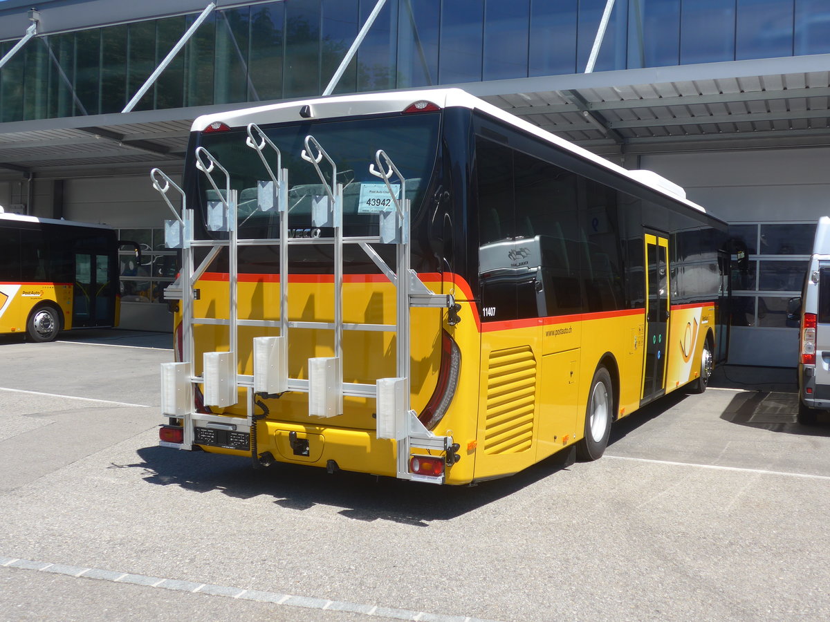 (218'847) - PostAuto Graubnden - PID 11'407 - Iveco am 19. Juli 2020 in Hendschiken, Iveco