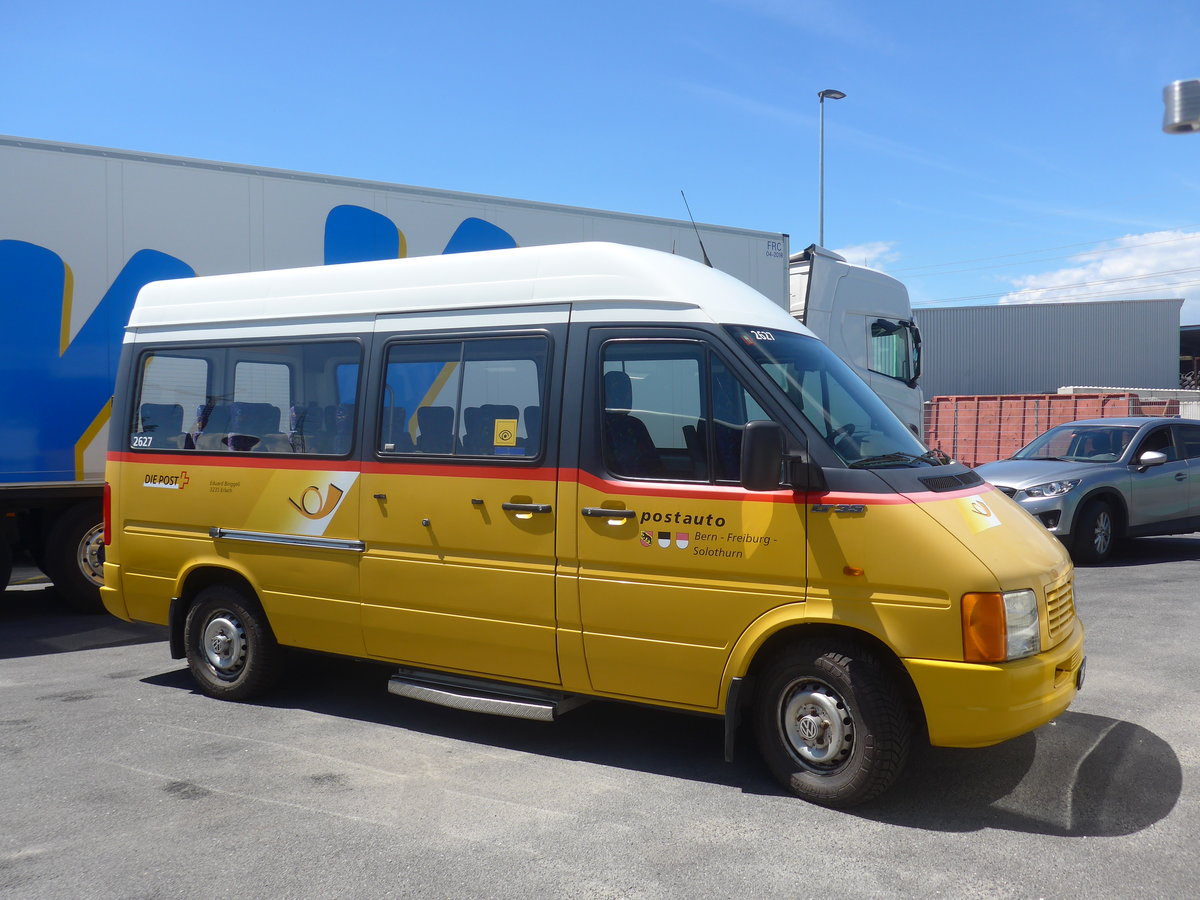 (218'998) - Funi-Car, Biel - BE 170 - VW (ex Eurobus, Bern; ex Binggeli, Erlach; ex Corpataux, Schwarzenburg; ex P 21'057) am 25. Juli 2020 in Kerzers, Interbus