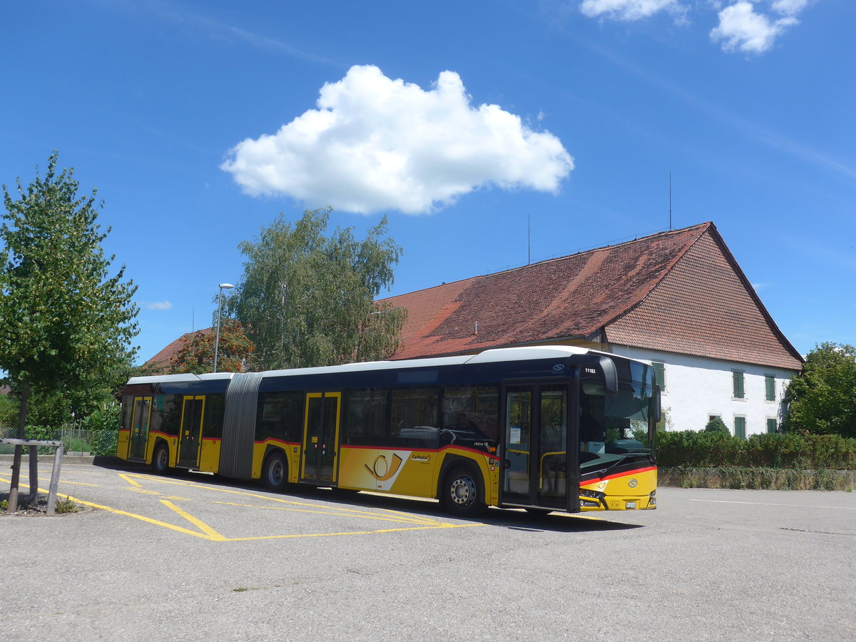 (219'005) - CarPostal Ouest - VD 267'845 - Solaris am 25. Juli 2020 in Sdeilles, Village