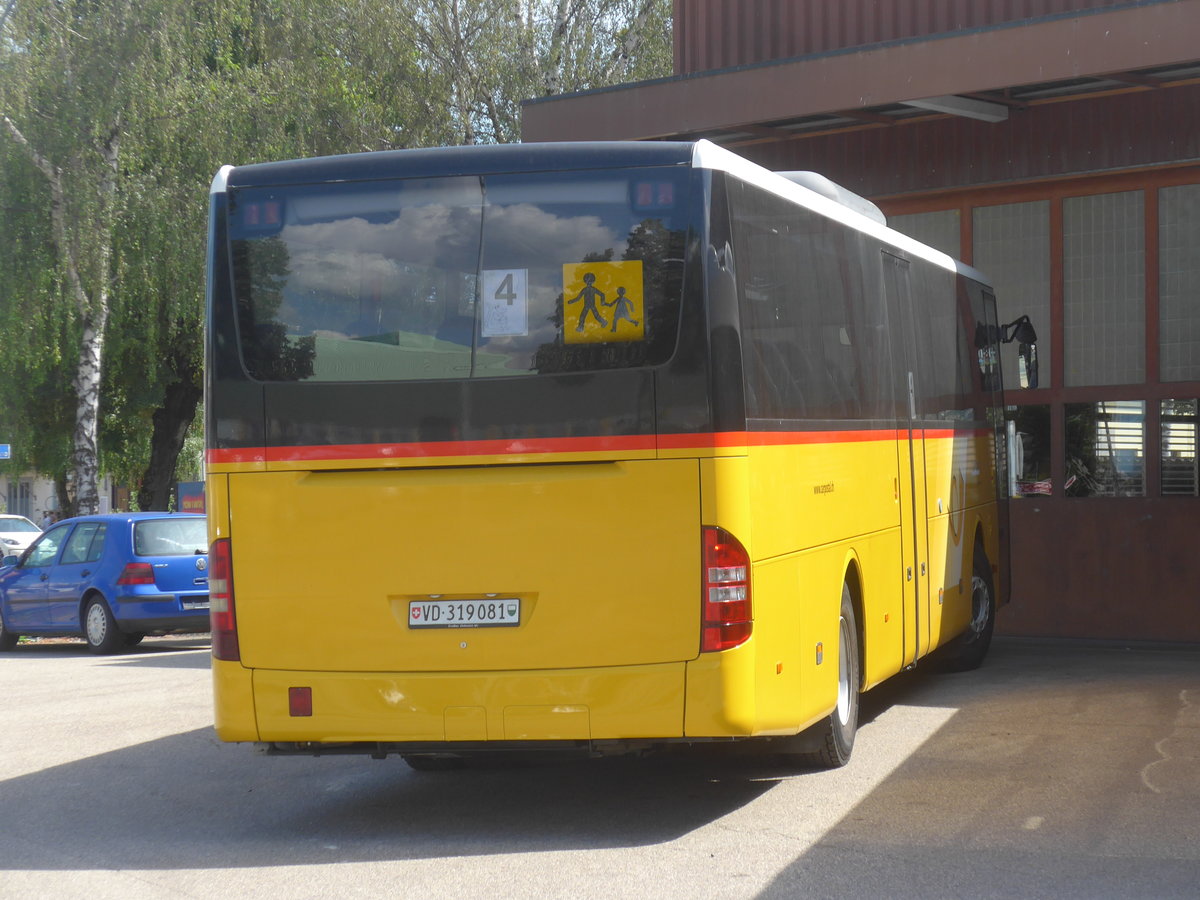 (219'038) - CarPostal Ouest - VD 319'081 - Mercedes am 25. Juli 2020 in Yverdon, Garage