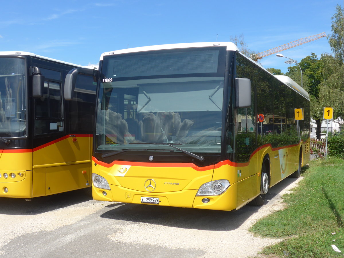 (219'041) - CarPostal Ouest - VD 259'949 - Mercedes am 25. Juli 2020 in Yverdon, Garage