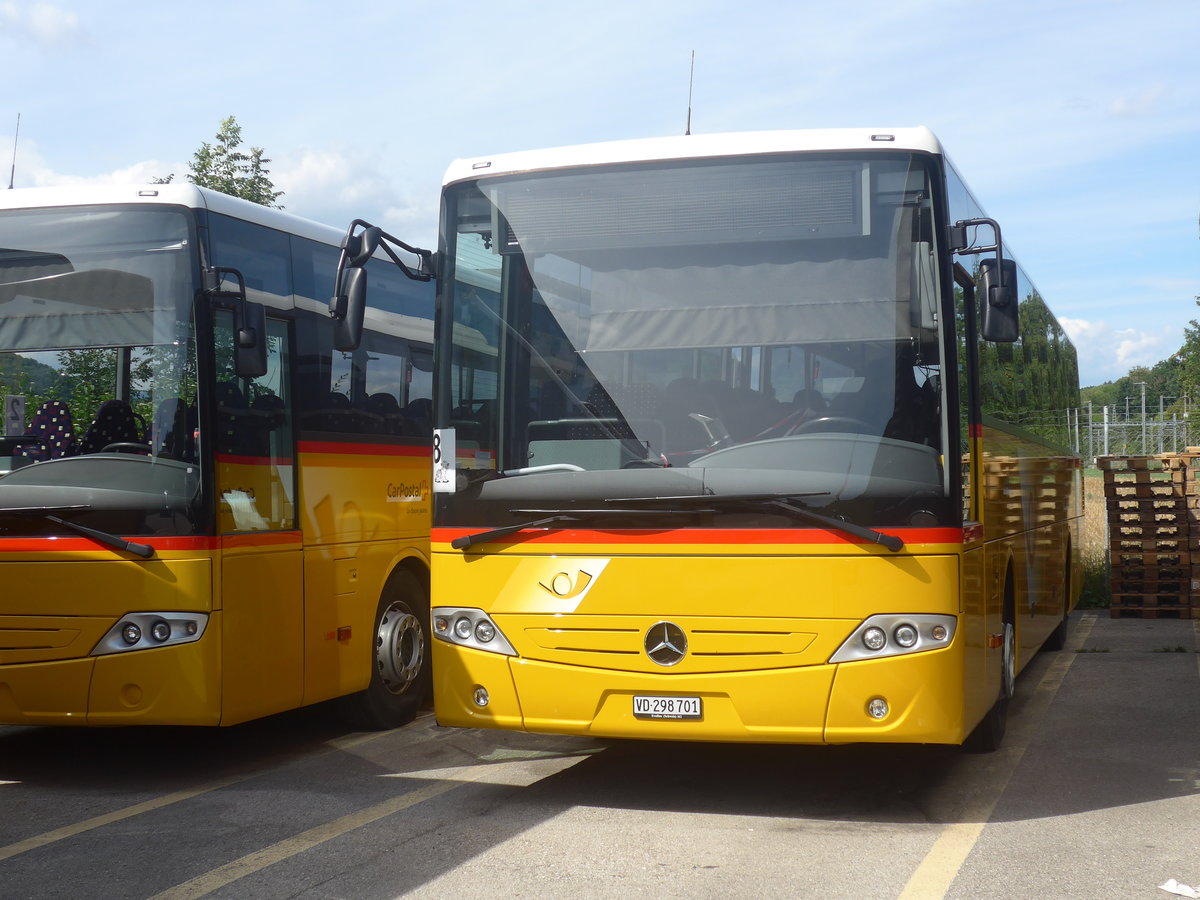 (219'073) - CarPostal Ouest - VD 298'701 - Mercedes am 25. Juli 2020 in Daillens, Planzer