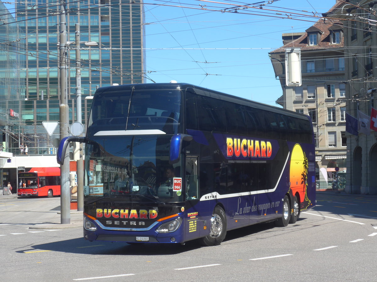 (219'193) - Buchard, Leytron - Nr. 51/VS 230'801 - Setra am 27. Juli 2020 beim Bahnhof Bern