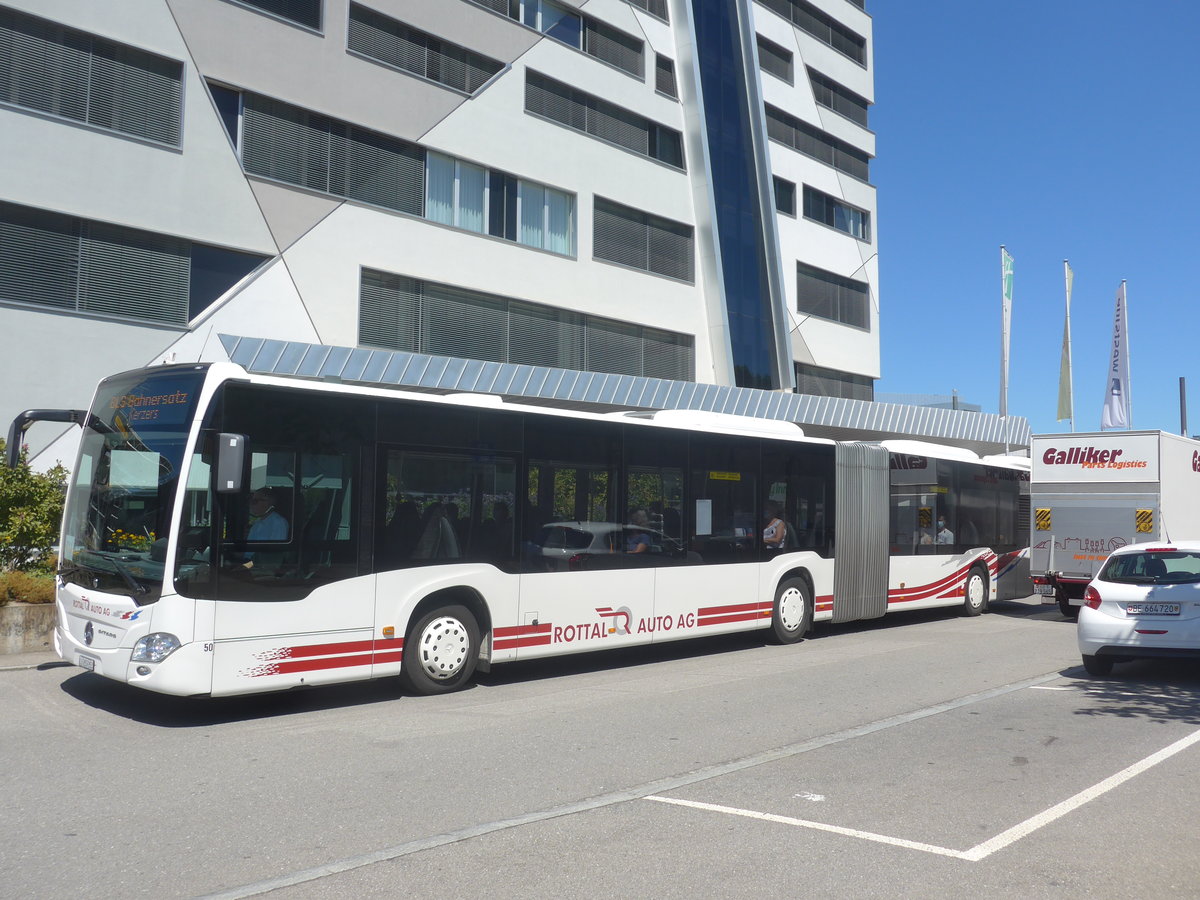 (219'227) - ARAG Ruswil - Nr. 50/LU 269'263 - Mercedes am 27. Juli 2020 beim Bahnhof Bern Brnnen Westside