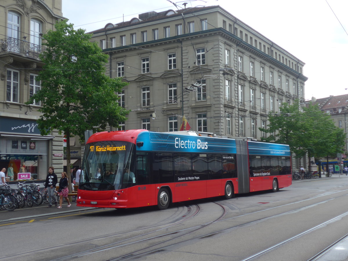 (219'410) - Bernmobil, Bern - Nr. 201/BE 722'201 - Hess am 2. August 2020 beim Bahnhof Bern