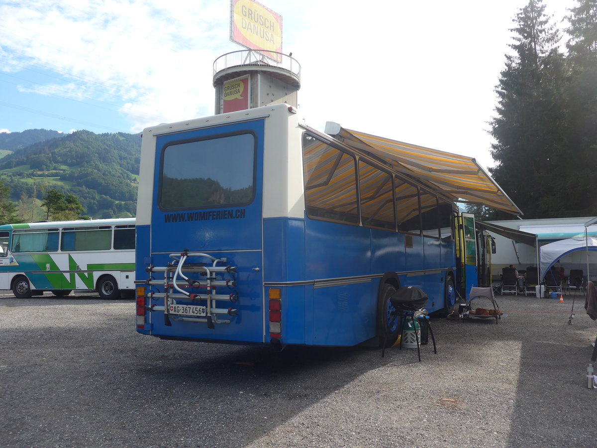 (219'723) - Cal, Oberwil-Lieli - AG 367'456 - NAW/Lauber (ex Gertsch, Erlenbach; ex SRK Bern) am 16. August 2020 in Grsch, Bergbahnen