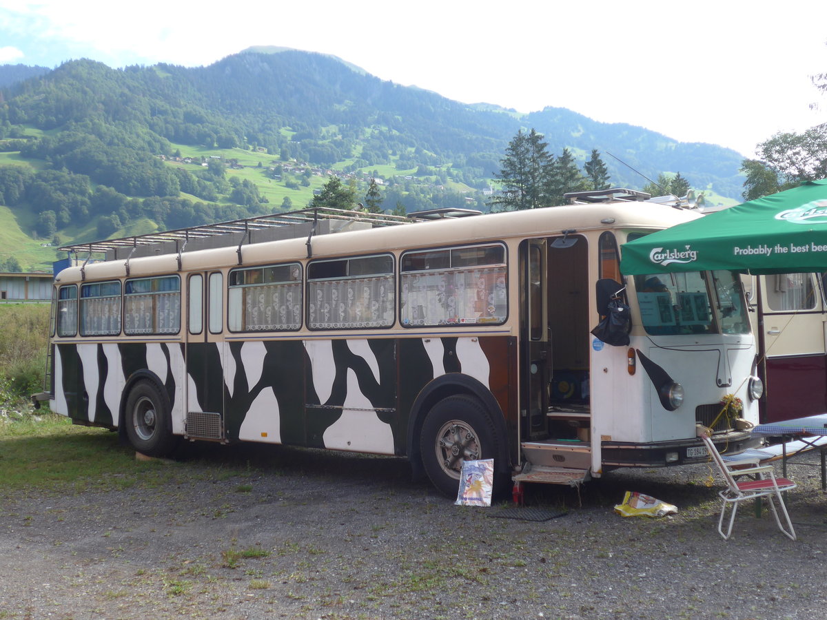 (219'733) - Kndig, Affeltrangen - TG 184'199 - FBW/R&J (ex P 25'505; ex P 22'304) am 16. August 2020 in Grsch, Bergbahnen